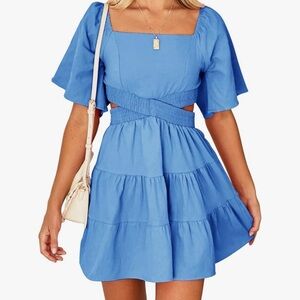 Amazon Women's Blue Mini Dress